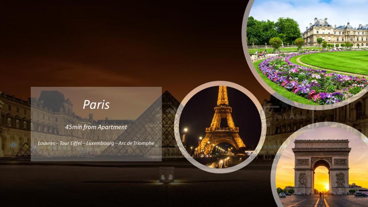 Apartment Virtuose - Disneyland Paris 5Min - Train Station 250M モンテヴラン エクステリア 写真